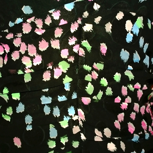 - 🌺Gorgeous ASOS Design pleated detailed dress with balloon sheer sleeves NWOT - Picture 3 of 13